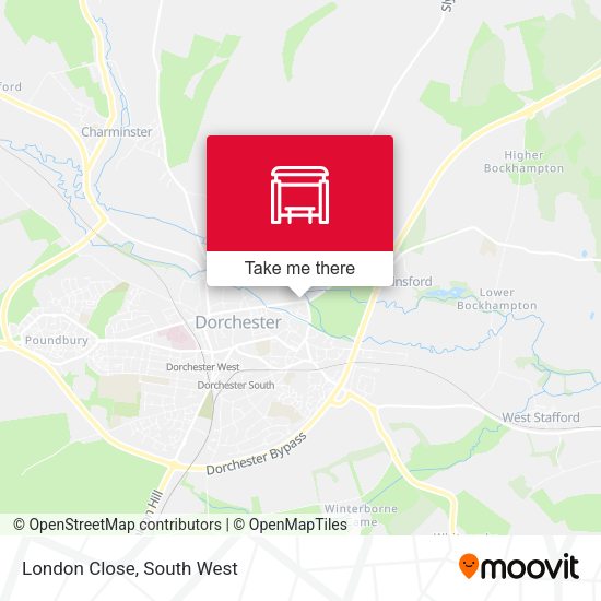 London Close map