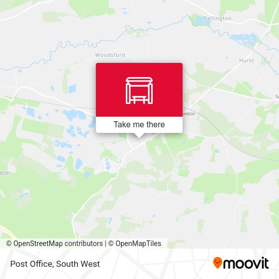 Post Office map