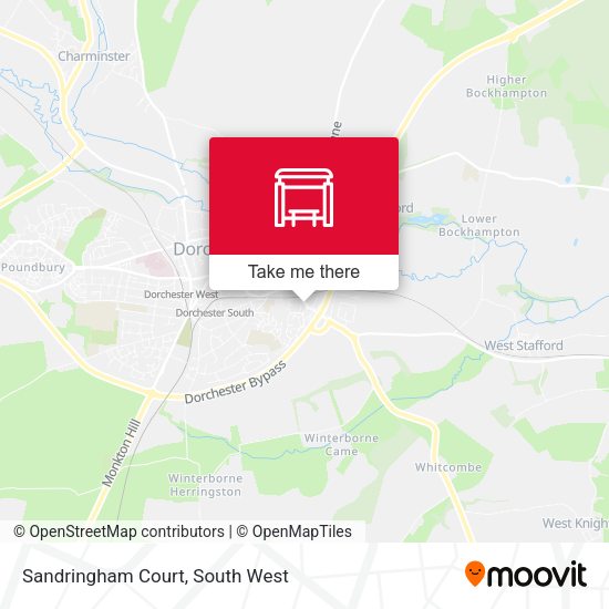 Sandringham Court map