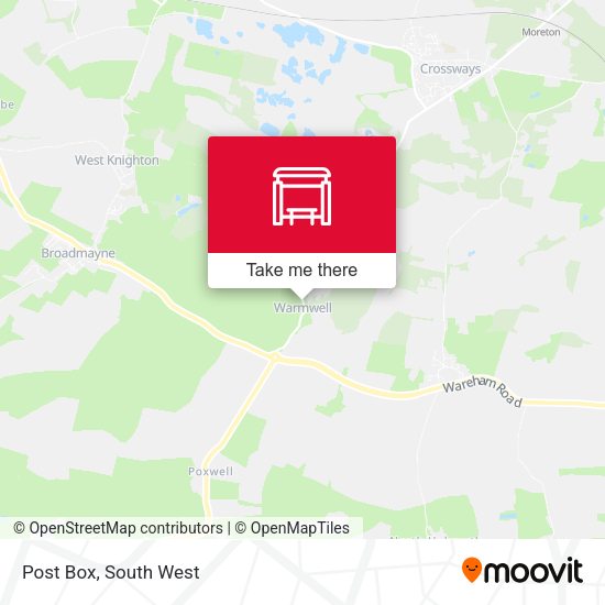 Post Box map