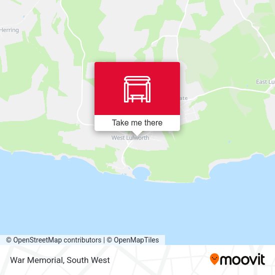 War Memorial map