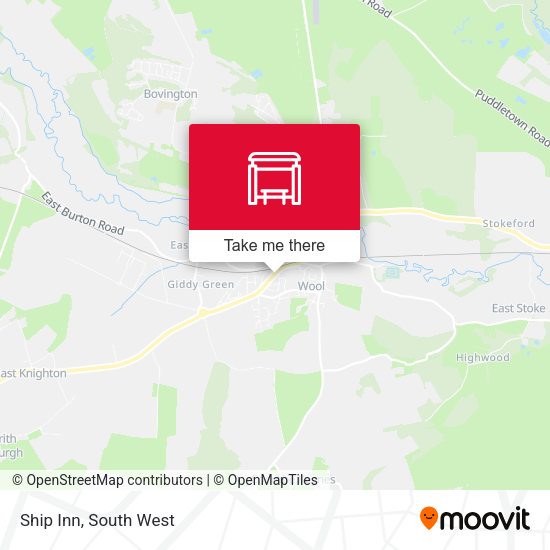 Ship Inn map