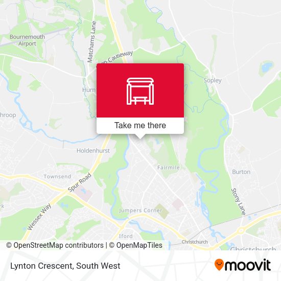 Lynton Crescent map