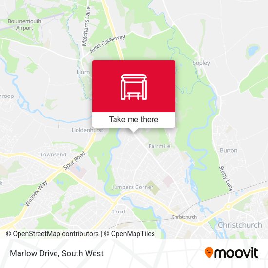 Marlow Drive map