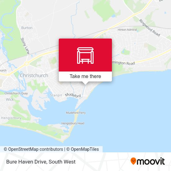 Bure Haven Drive map