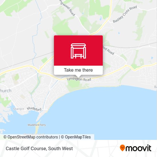 Castle Golf Course map