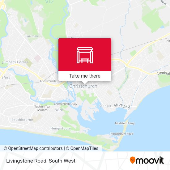 Livingstone Road map