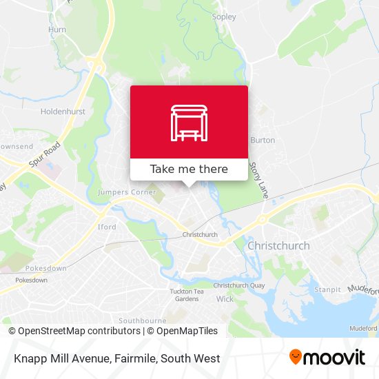 Knapp Mill Avenue, Fairmile map