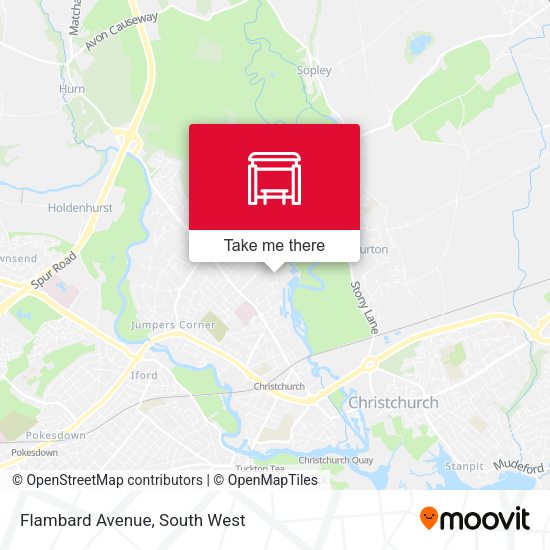 Flambard Avenue map