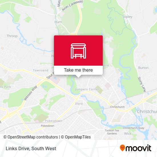 Links Drive map