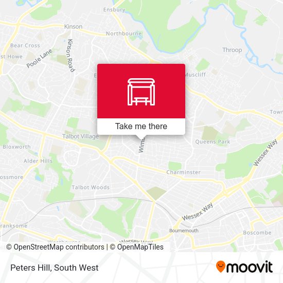 Peters Hill map
