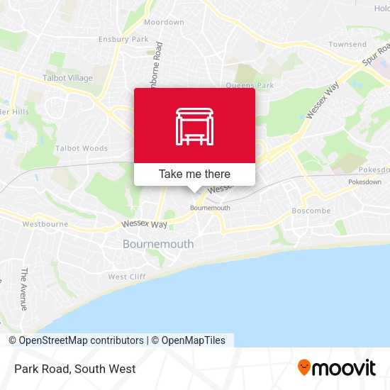 Park Road map