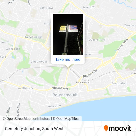 Cemetery Junction map
