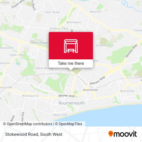 Stokewood Road map