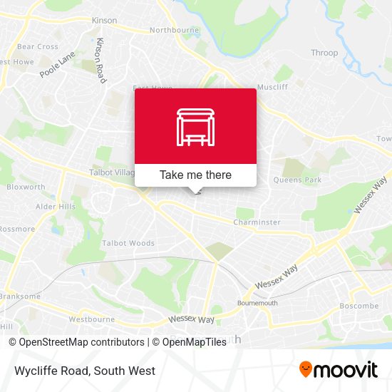 Wycliffe Road map
