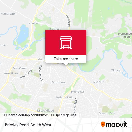 Brierley Road map