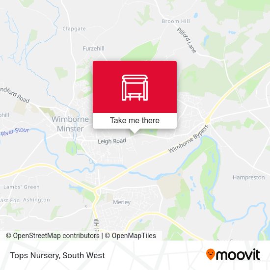 Tops Nursery map