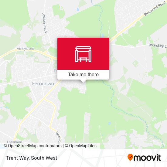 Trent Way map