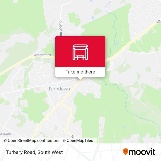 Turbary Road map
