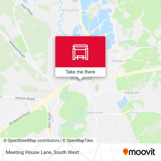 Meeting House Lane map
