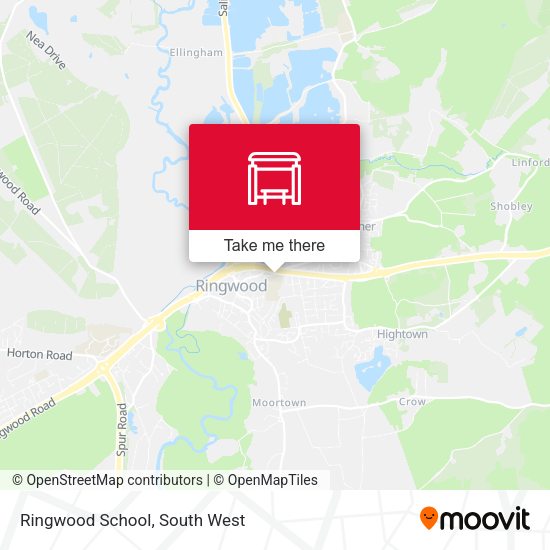 Ringwood School map