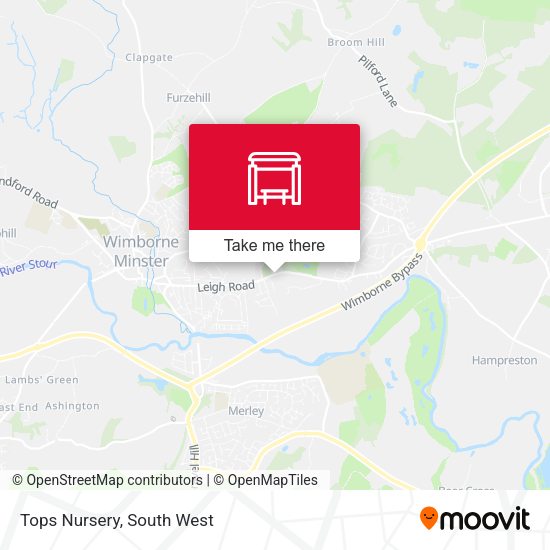 Tops Nursery map