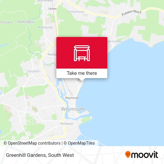 Greenhill Gardens map