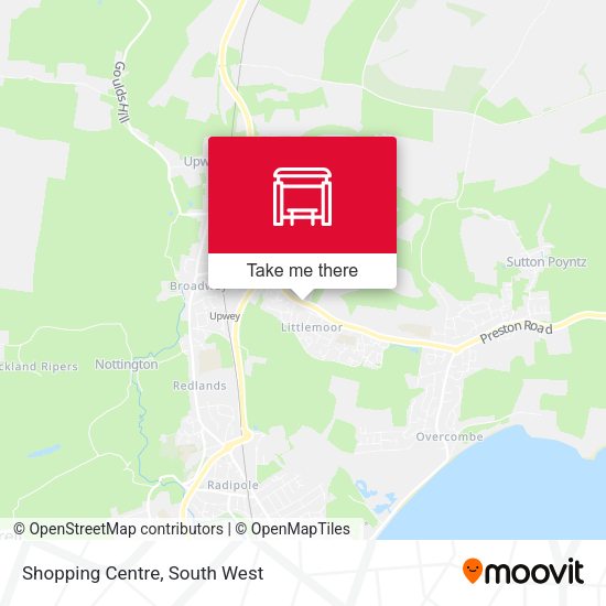 Shopping Centre map