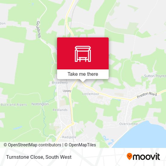 Turnstone Close map