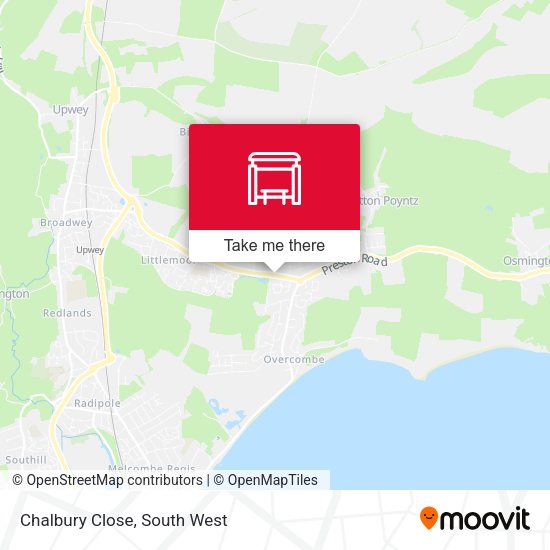 Chalbury Close map