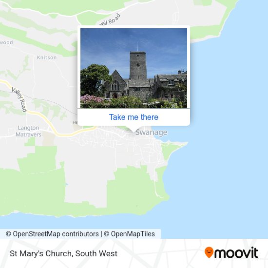 St Mary's Church map