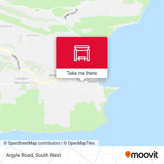 Argyle Road map