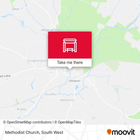 Methodist Church map