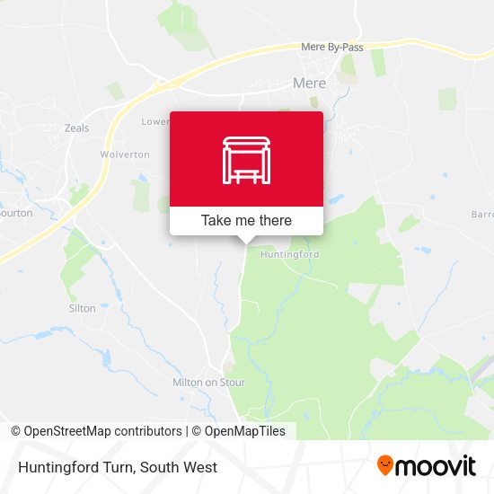 Huntingford Turn map
