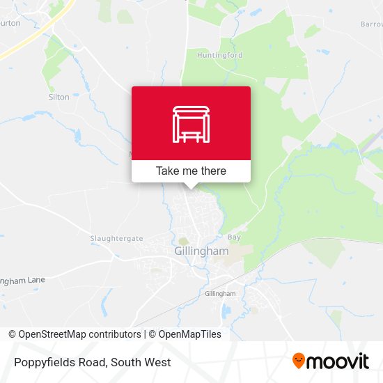 Poppyfields Road map