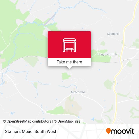 Stainers Mead map