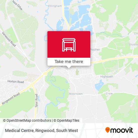 Medical Centre, Ringwood map