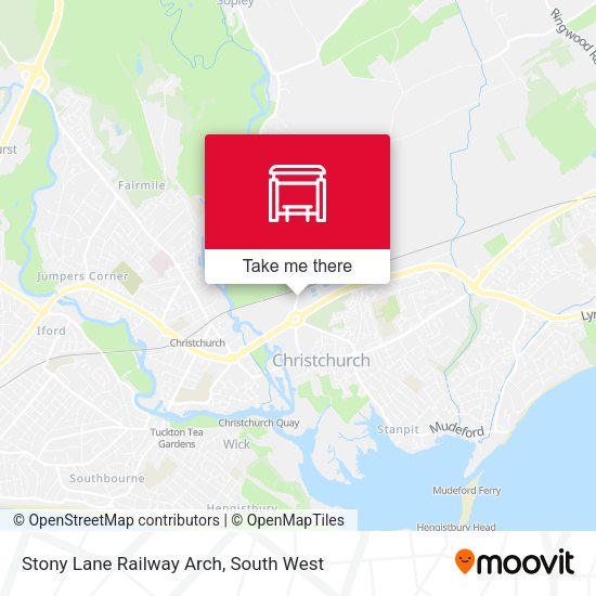 Stony Lane Railway Arch map