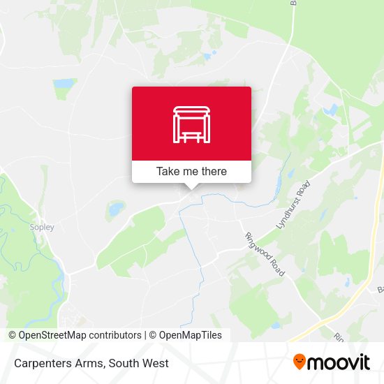 Carpenters Arms map