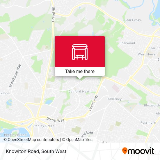 Knowlton Road map