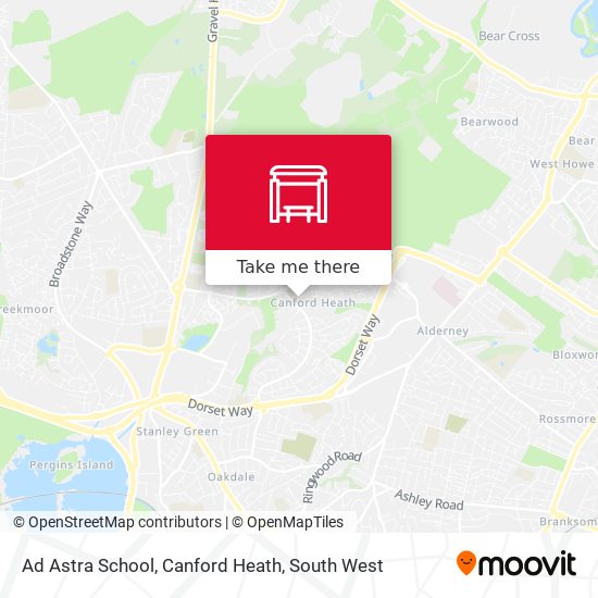 Ad Astra School, Canford Heath map