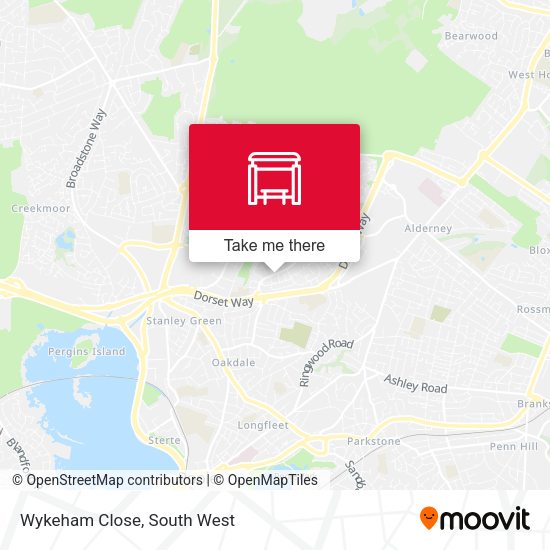 Wykeham Close map
