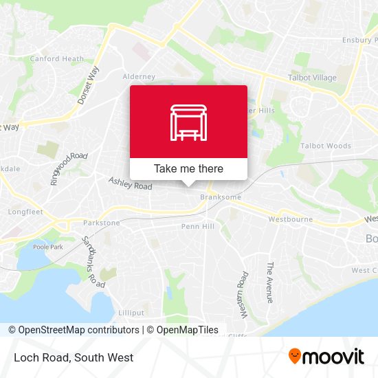 Loch Road map