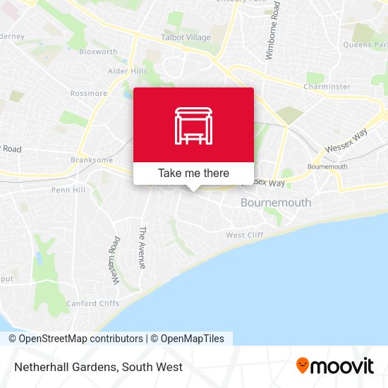 Netherhall Gardens map