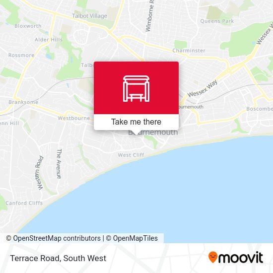 Terrace Road map