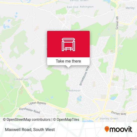 Maxwell Road map