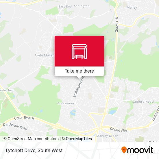 Lytchett Drive map