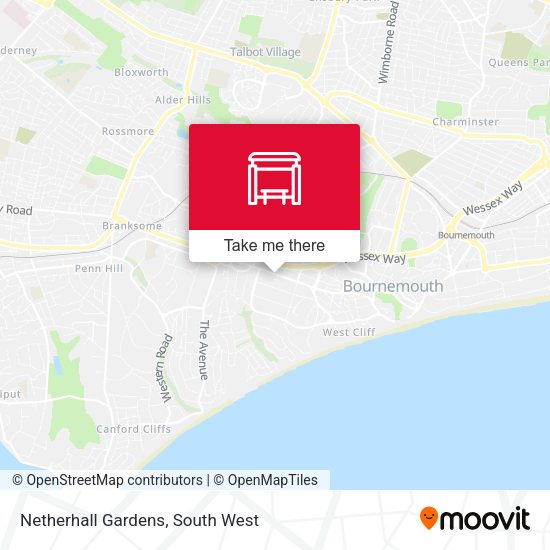 Netherhall Gardens map