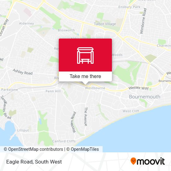 Eagle Road map