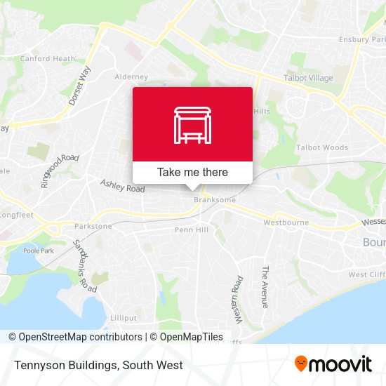 Tennyson Buildings map